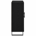Vitrina Roble Negro 69,5 x 34 x 90 cm Madera contrachapada