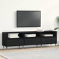 Mueble de TV con cajón Roble Negro 150 x 30 x 44,5 cm