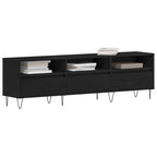 Gabinete de TV con cajón Roble Negro 150 x 30 x 44,5 cm