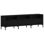 Gabinete de TV con cajón Roble Negro 150 x 30 x 44,5 cm