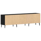 Mueble de TV Roble Negro 150 x 30 x 44,5 cm