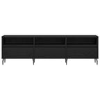 Mueble de TV Roble Negro 150 x 30 x 44,5 cm