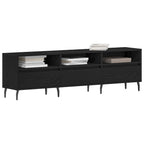 Mueble de TV Roble Negro 150 x 30 x 44,5 cm