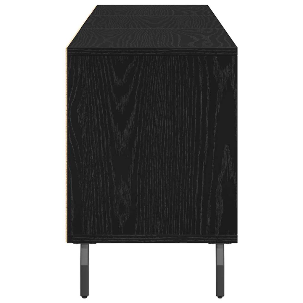 Mueble de TV Roble Negro 150 x 30 x 44,5 cm
