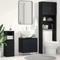 Bathroom Vanity Unit Black Oak 58 x 33 x 60 cm