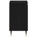 Gabinete de Baño con cajón Roble Negro 65 x 33 x 60 cm