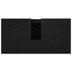 Gabinete de Baño con cajón Roble Negro 65 x 33 x 60 cm