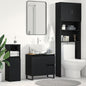 Black Oak Bathroom Vanity Cabinet 65 x 33 x 60 cm