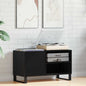 Mueble para discos de vinilo Roble Negro 85 x 38 x 48 cm
