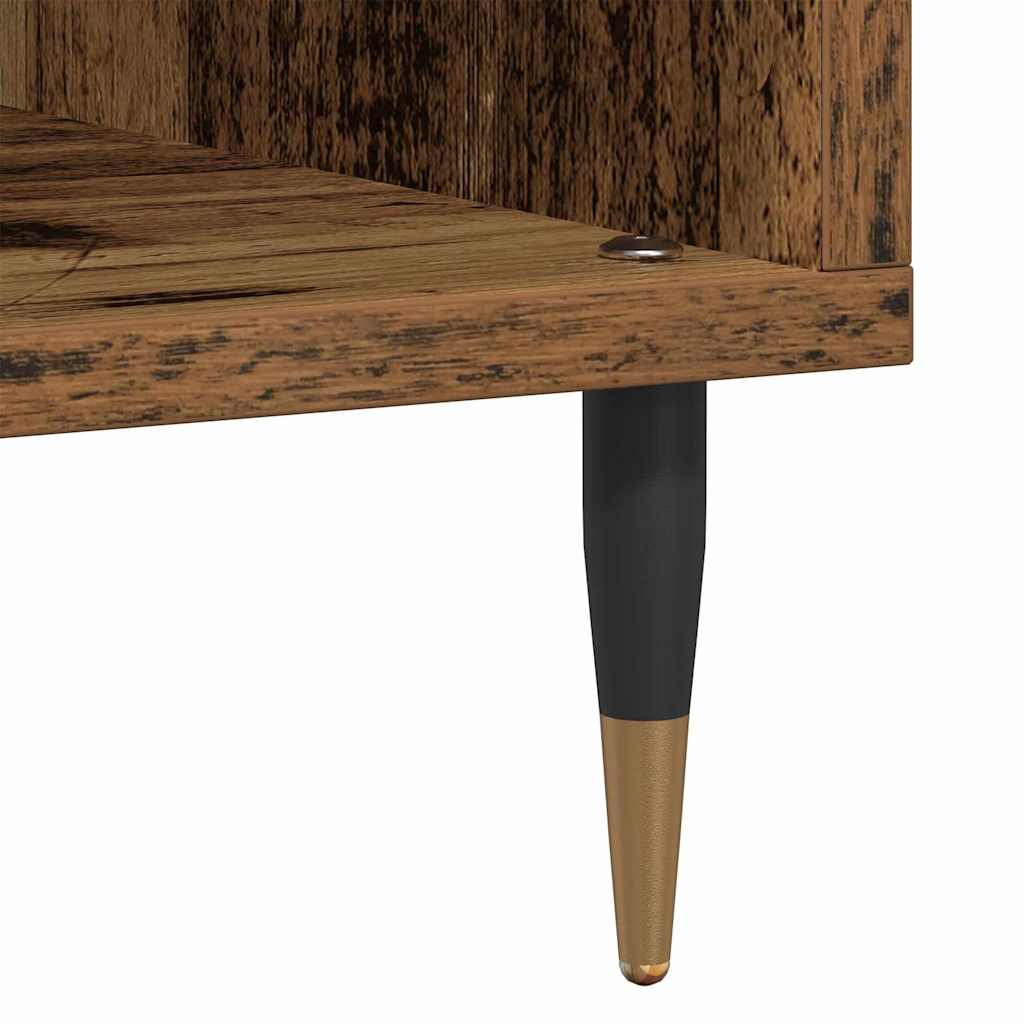 Mueble para discos de vinilo Madera vieja 100 x 38 x 48 cm