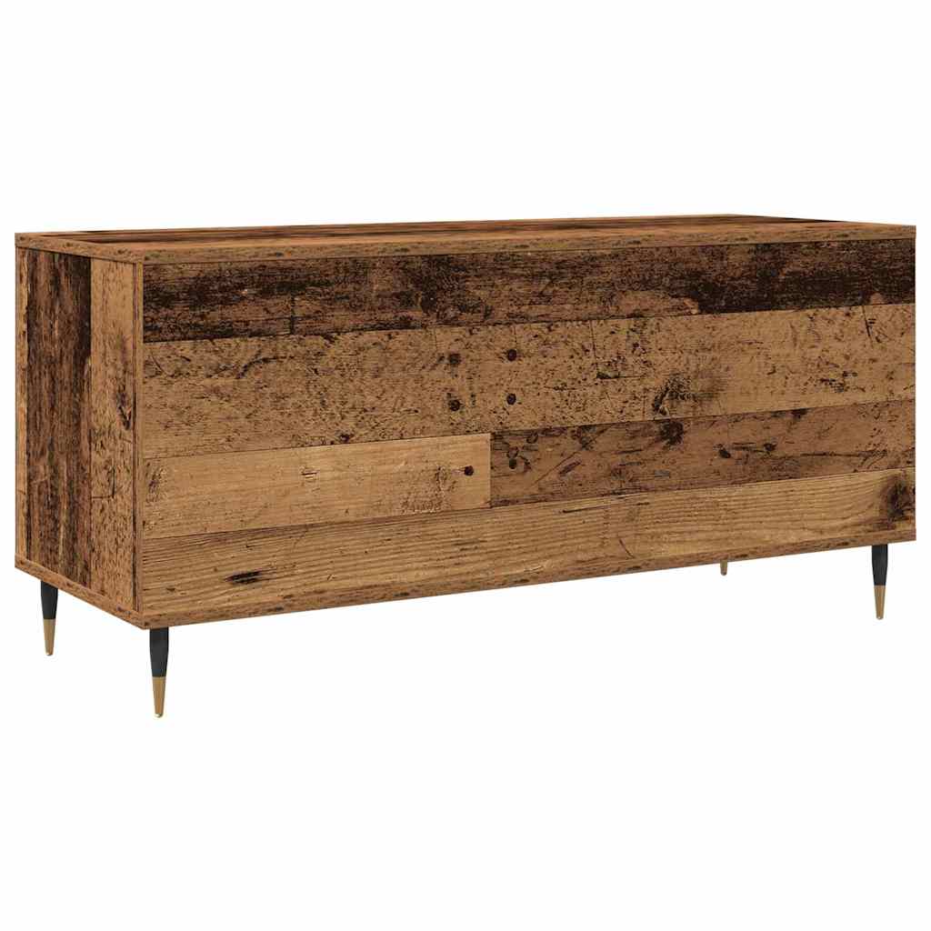 Mueble para discos de vinilo Madera vieja 100 x 38 x 48 cm