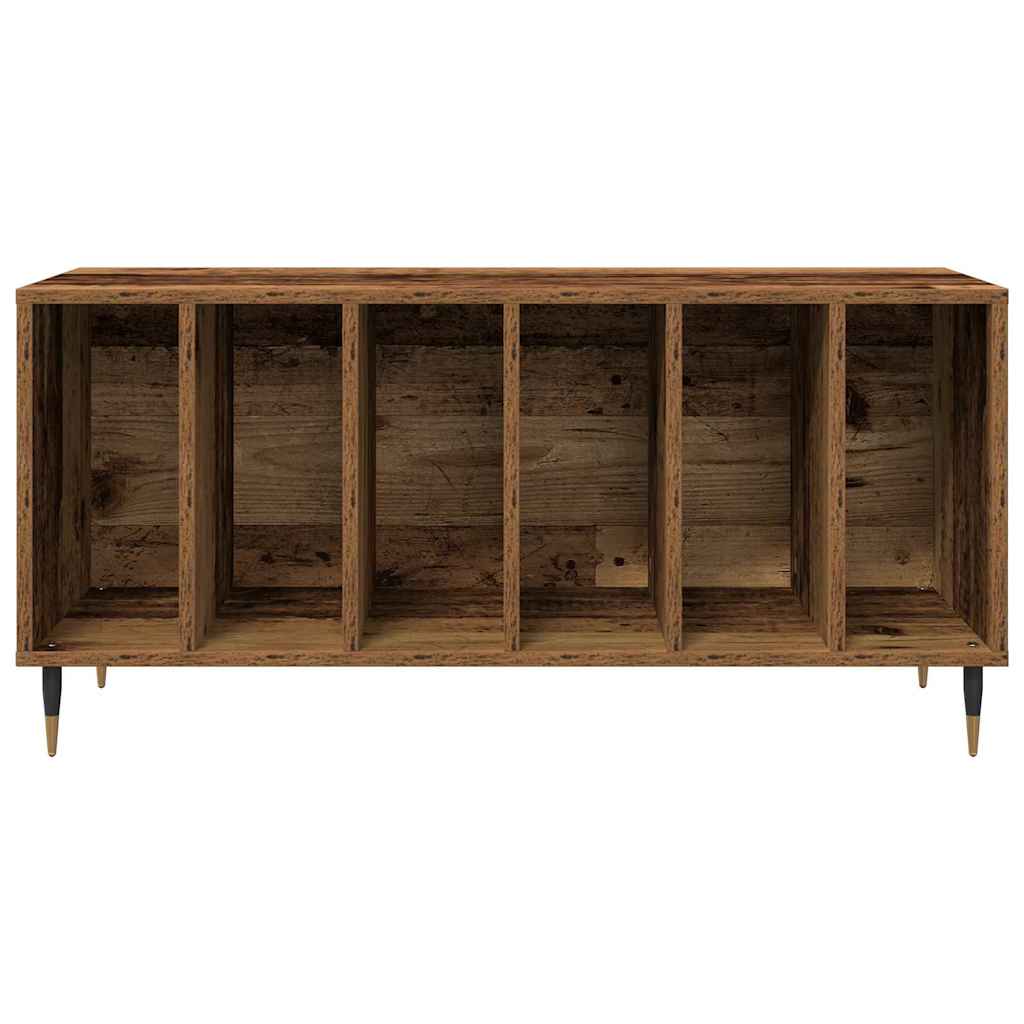 Mueble para discos de vinilo Madera vieja 100 x 38 x 48 cm