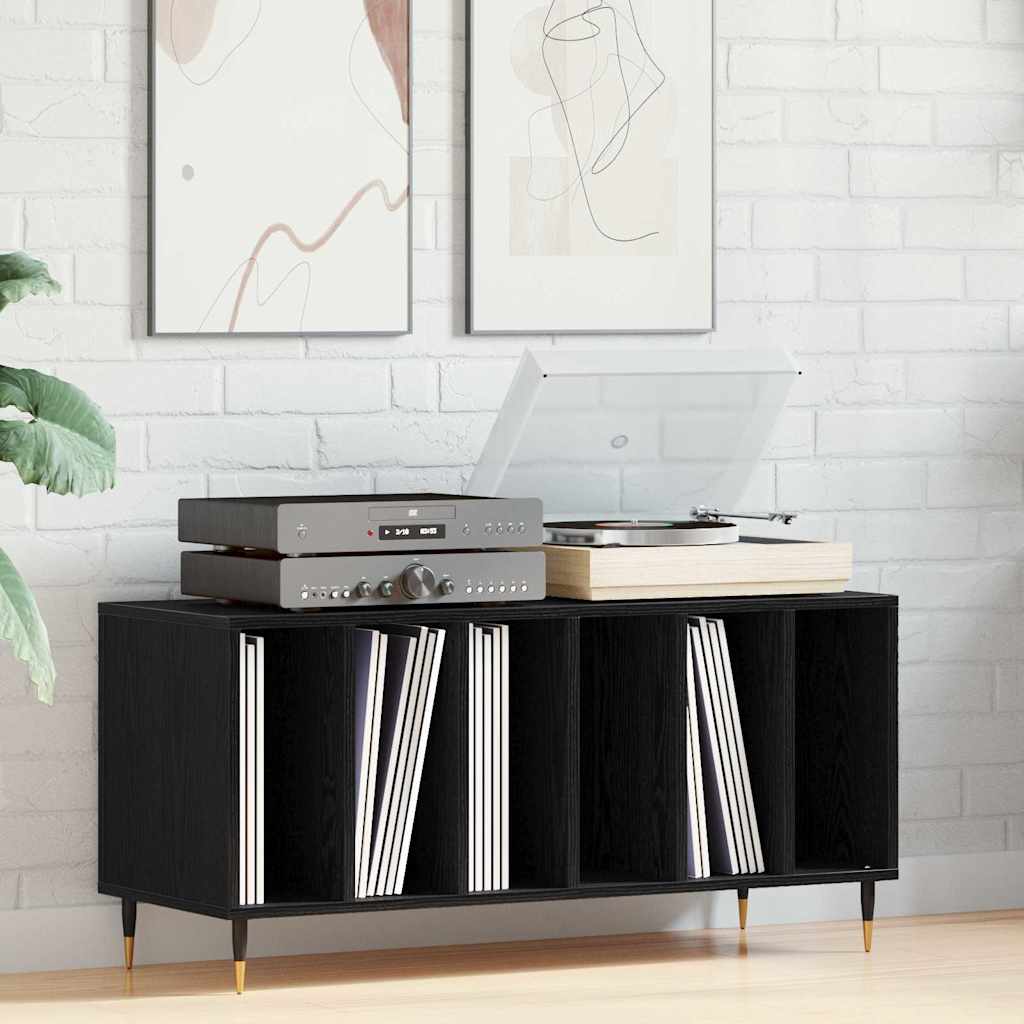 Mueble para discos de vinilo Madera vieja 100 x 38 x 48 cm