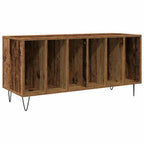 Mueble para discos de vinilo Madera vieja 100 x 38 x 48 cm