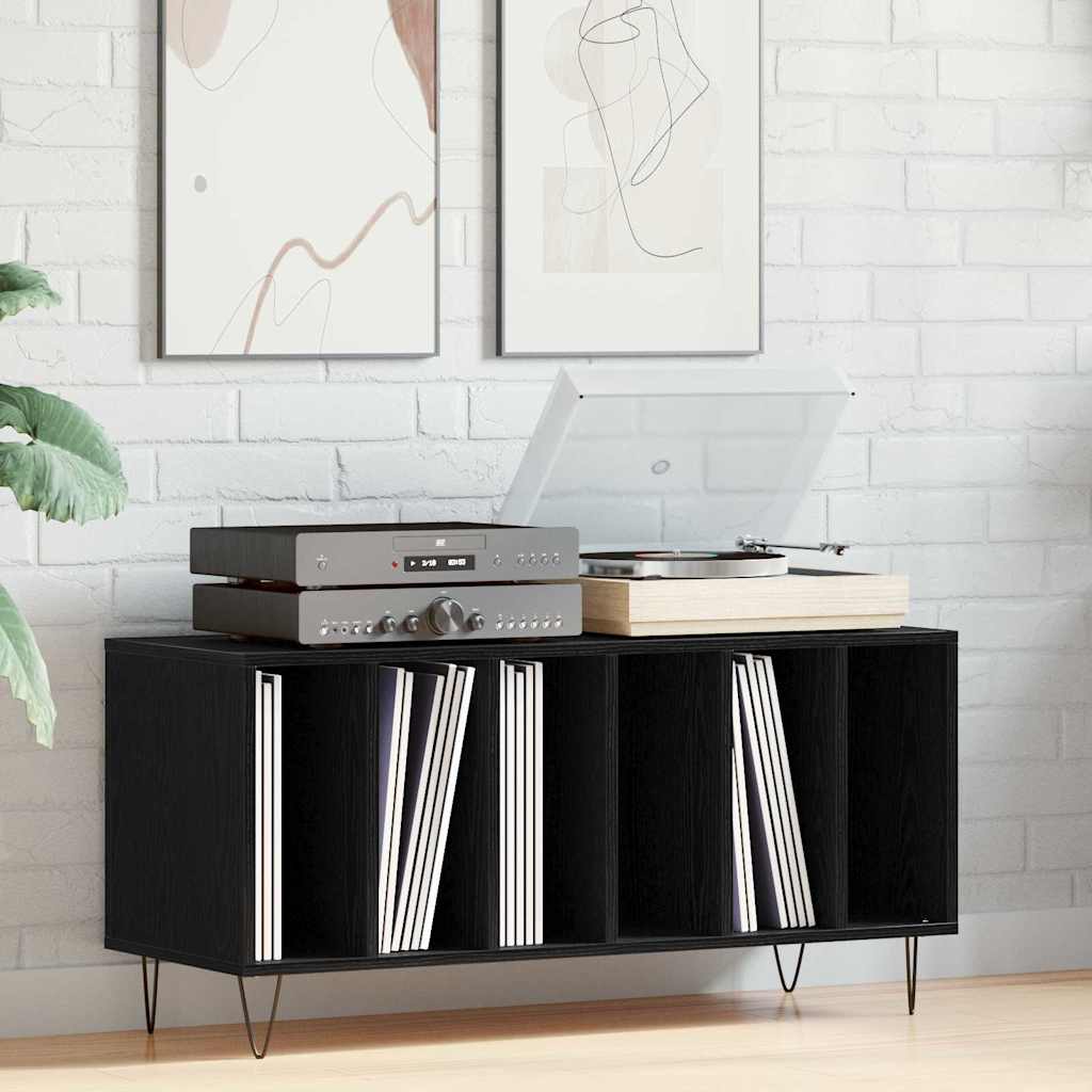Mueble para discos de vinilo Madera vieja 100 x 38 x 48 cm
