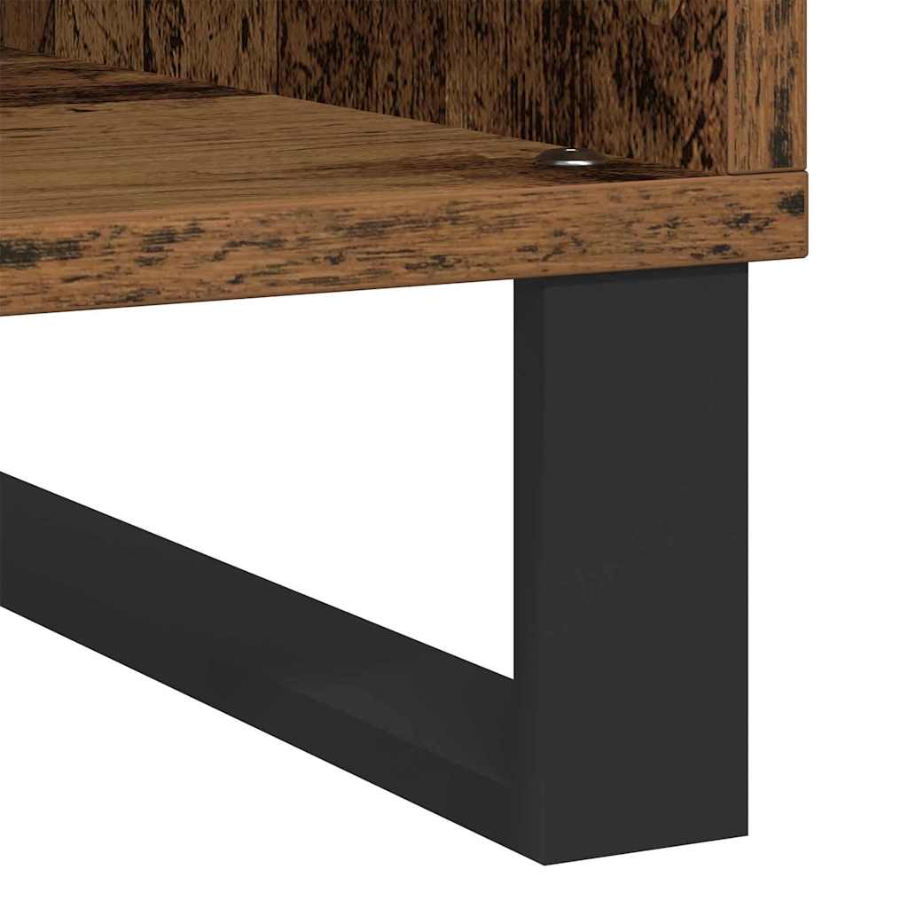Mueble para discos de vinilo Madera vieja 100 x 38 x 48 cm