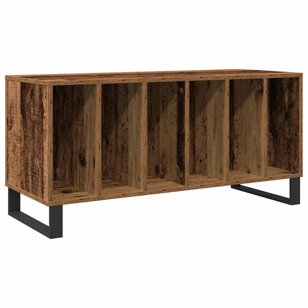 Mueble para discos de vinilo Madera vieja 100 x 38 x 48 cm