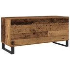 Mueble para discos de vinilo Madera vieja 100 x 38 x 48 cm