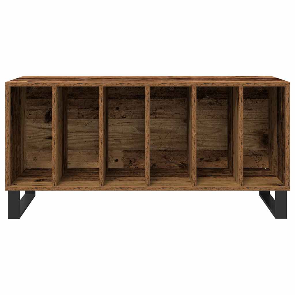 Mueble para discos de vinilo Madera vieja 100 x 38 x 48 cm