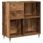 Mueble para discos de vinilo Madera vieja 85 x 38 x 89 cm