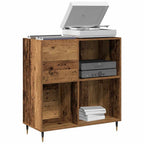 Mueble para discos de vinilo Madera vieja 85 x 38 x 89 cm