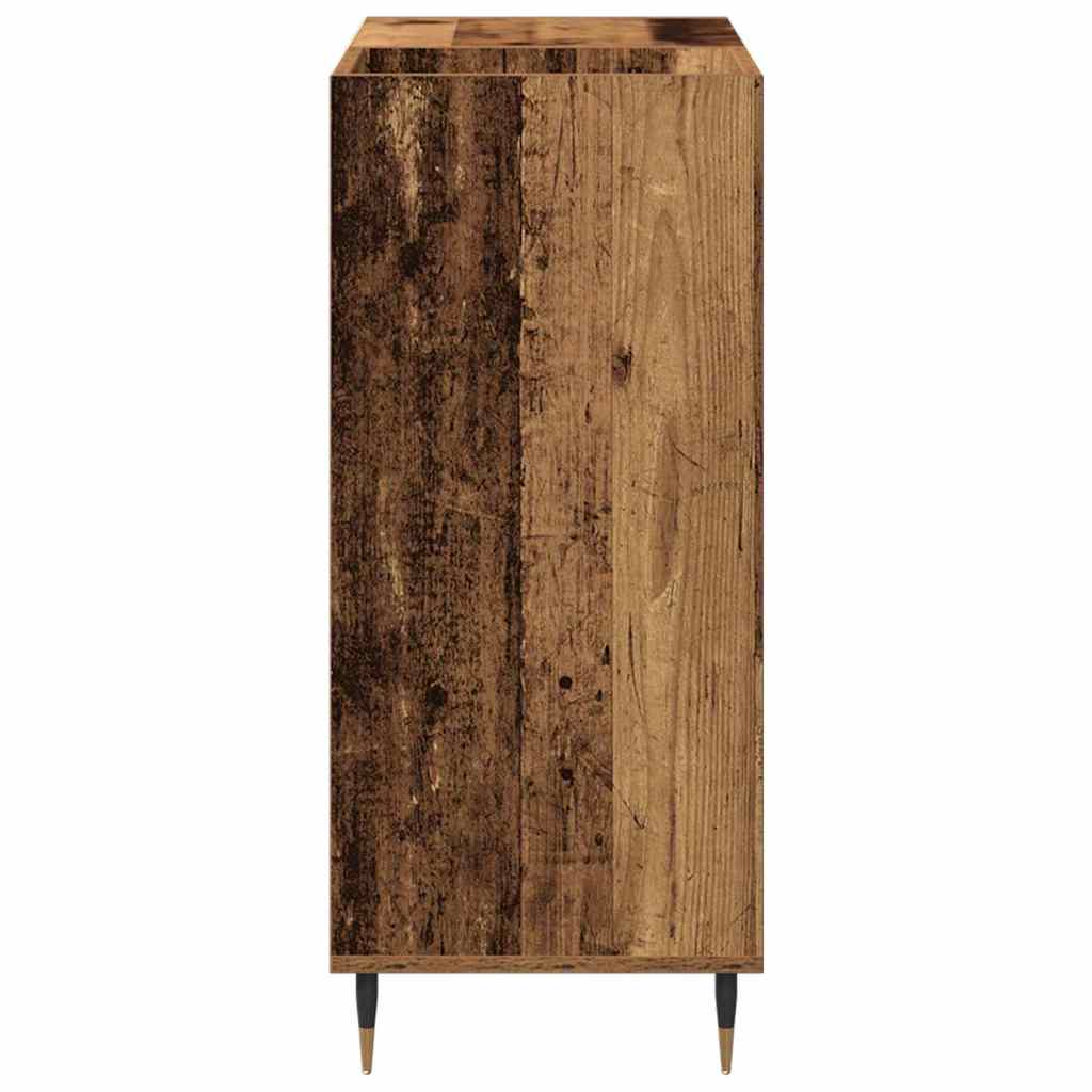 Mueble para discos de vinilo Madera vieja 85 x 38 x 89 cm