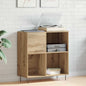 Mueble para discos de vinilo Roble artisan 85 x 38 x 89 cm