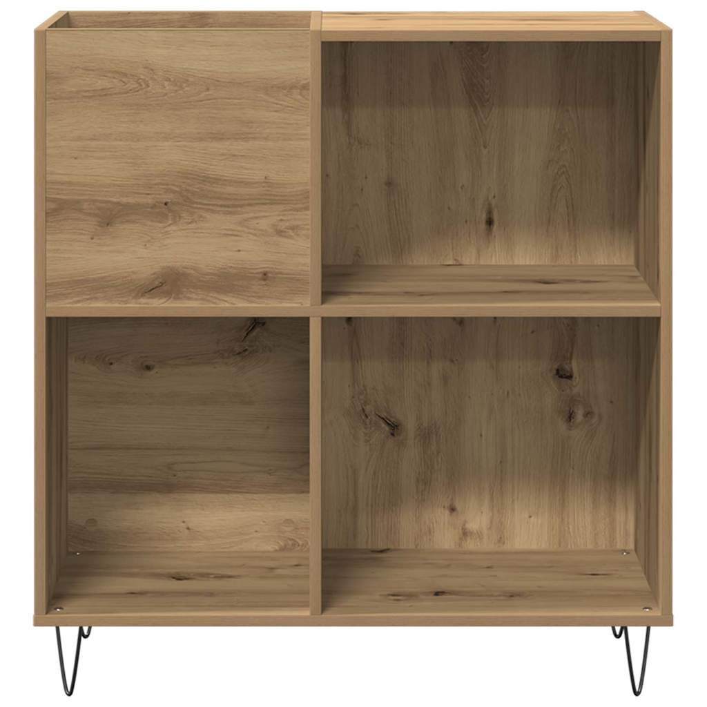 Mueble para discos de vinilo Roble artisan 85 x 38 x 89 cm