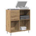 Mueble para discos de vinilo Roble artisan 85 x 38 x 89 cm