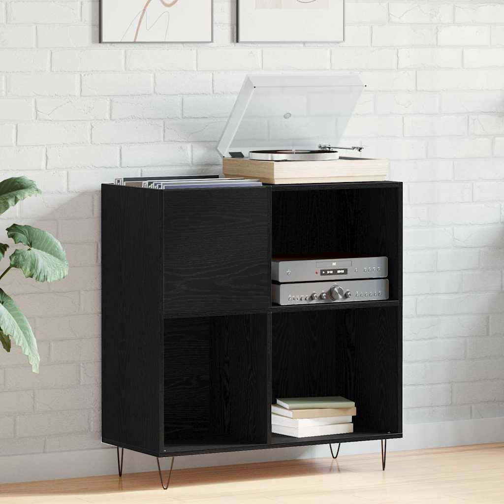Mueble para discos de vinilo Roble artisan 85 x 38 x 89 cm