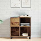 Mueble para discos de vinilo Madera vieja 84,5 x 38 x 89 cm