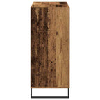 Mueble para discos de vinilo Madera vieja 84,5 x 38 x 89 cm