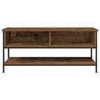 Conjunto de mueble de TV Madera envejecida 100 x 35 x 45 cm