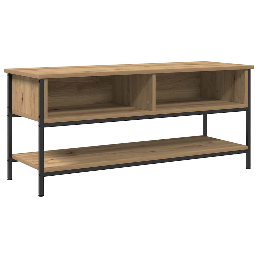Conjunto de mueble de TV Roble artesanal 100 x 35 x 45 cm