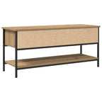 Conjunto de mueble de TV Roble artesanal 100 x 35 x 45 cm