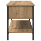 Conjunto de mueble de TV Roble artesanal 100 x 35 x 45 cm