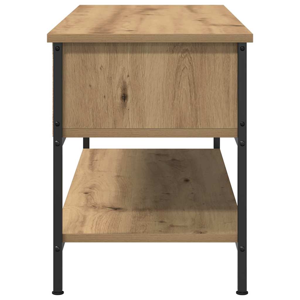 Conjunto de mueble de TV Roble artesanal 100 x 35 x 45 cm