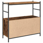 Estante de libros Roble ahumado 80 x 30 x 78,5 cm