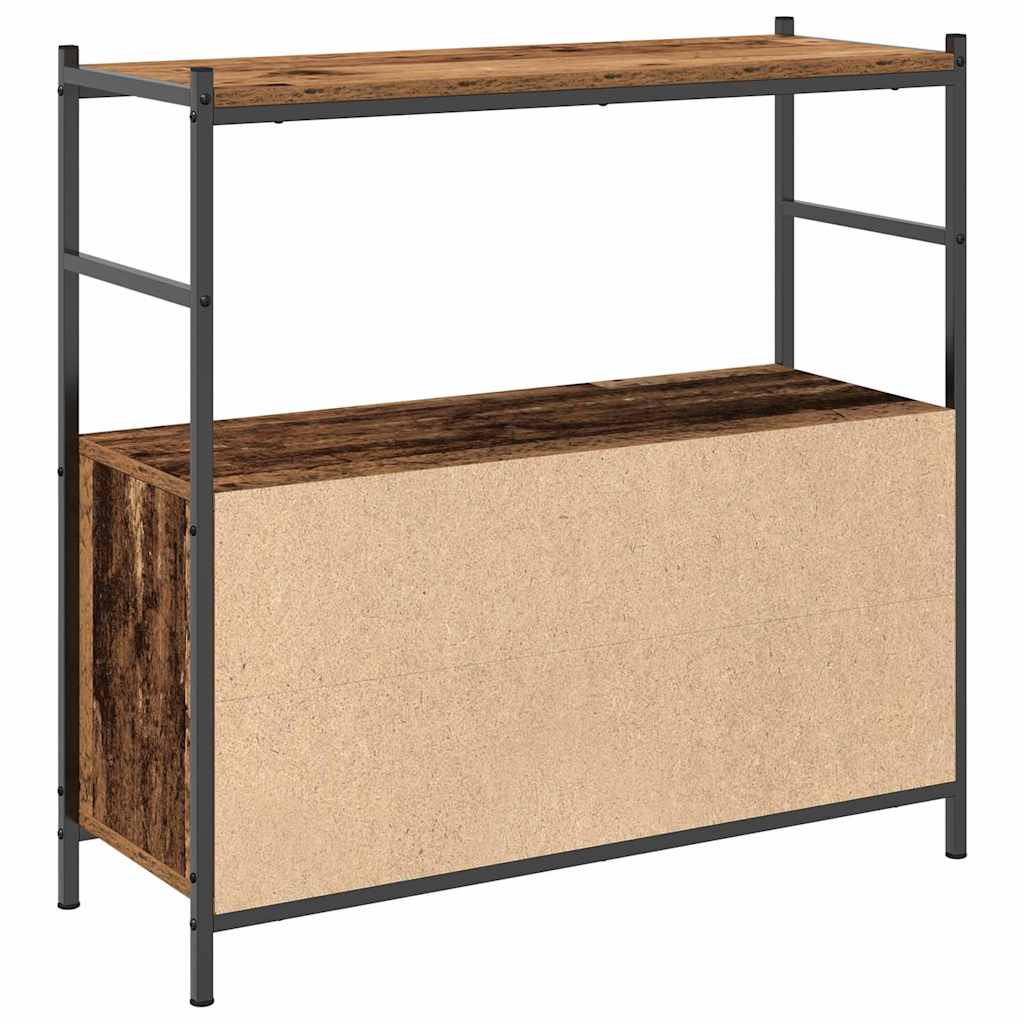 Estante de libros Roble ahumado 80 x 30 x 78,5 cm