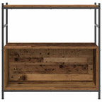 Estante de libros Roble ahumado 80 x 30 x 78,5 cm