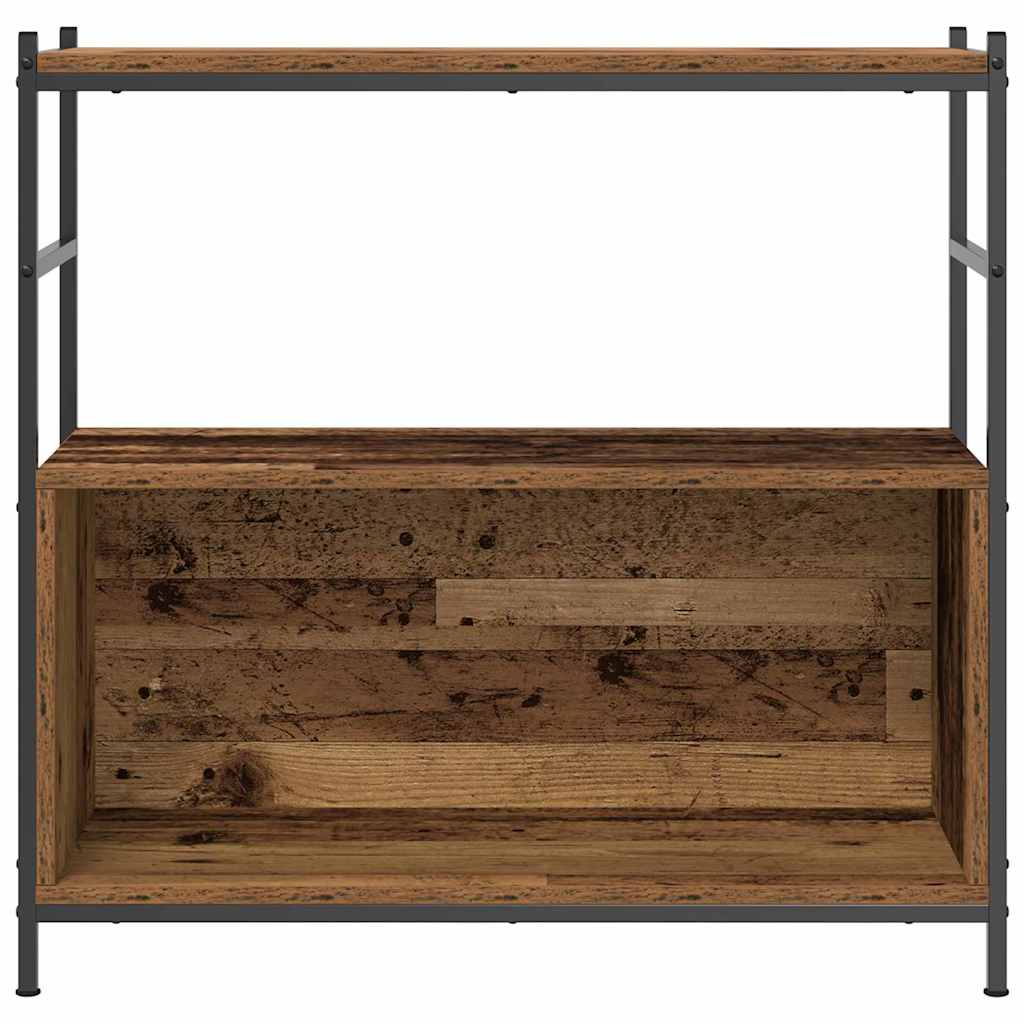 Estante de libros Roble ahumado 80 x 30 x 78,5 cm