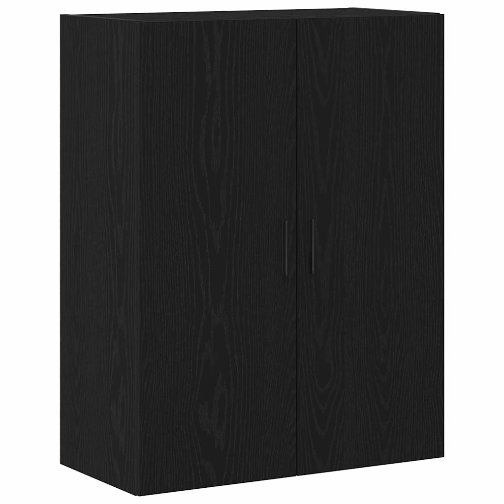 Mueble de pared Roble Negro 69,5 x 34 x 90 cm