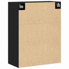 Mueble de pared Roble Negro 69,5 x 34 x 90 cm