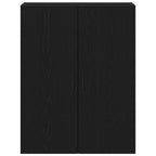 Mueble de pared Roble Negro 69,5 x 34 x 90 cm