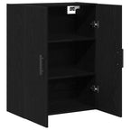 Mueble de pared Roble Negro 69,5 x 34 x 90 cm