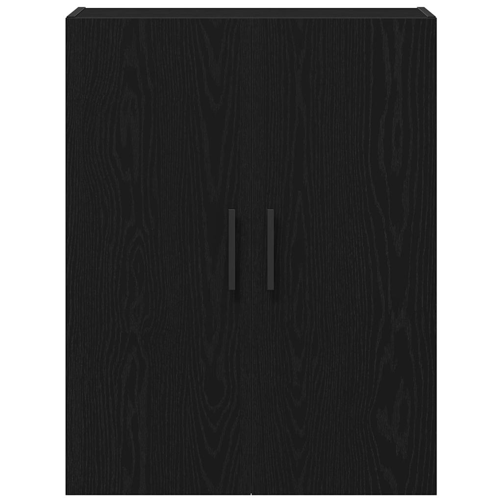 Mueble de pared Roble Negro 69,5 x 34 x 90 cm