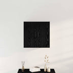 Mueble de pared Montaje en la pared Roble Negro 60 x 31 x 60 cm