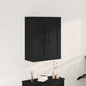 Black Oak Wall Cabinet 69.5 x 34 x 90 cm