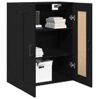 Mueble de pared Roble Negro 69,5 x 34 x 90 cm