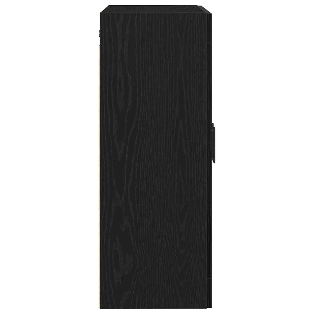 Mueble de pared Roble Negro 69,5 x 34 x 90 cm